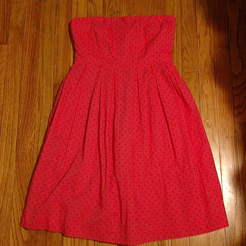 Coral J. Crew Dress